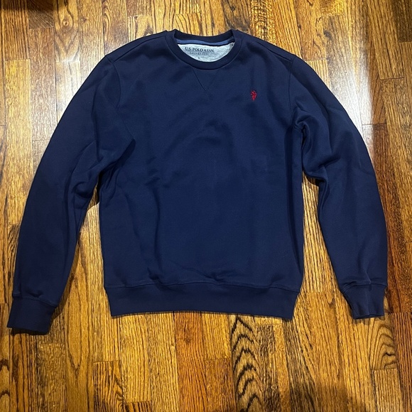 U.S. Polo Assassin Men’s Crewneck Sweater - Size Small - Picture 2 of 5